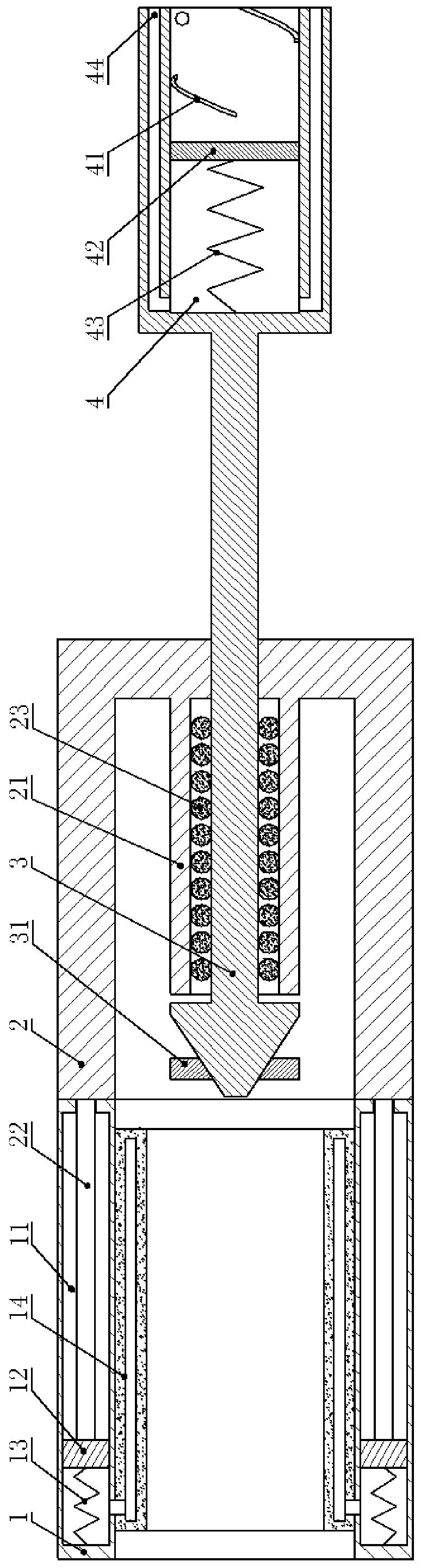 A kind of peach tree grafting device