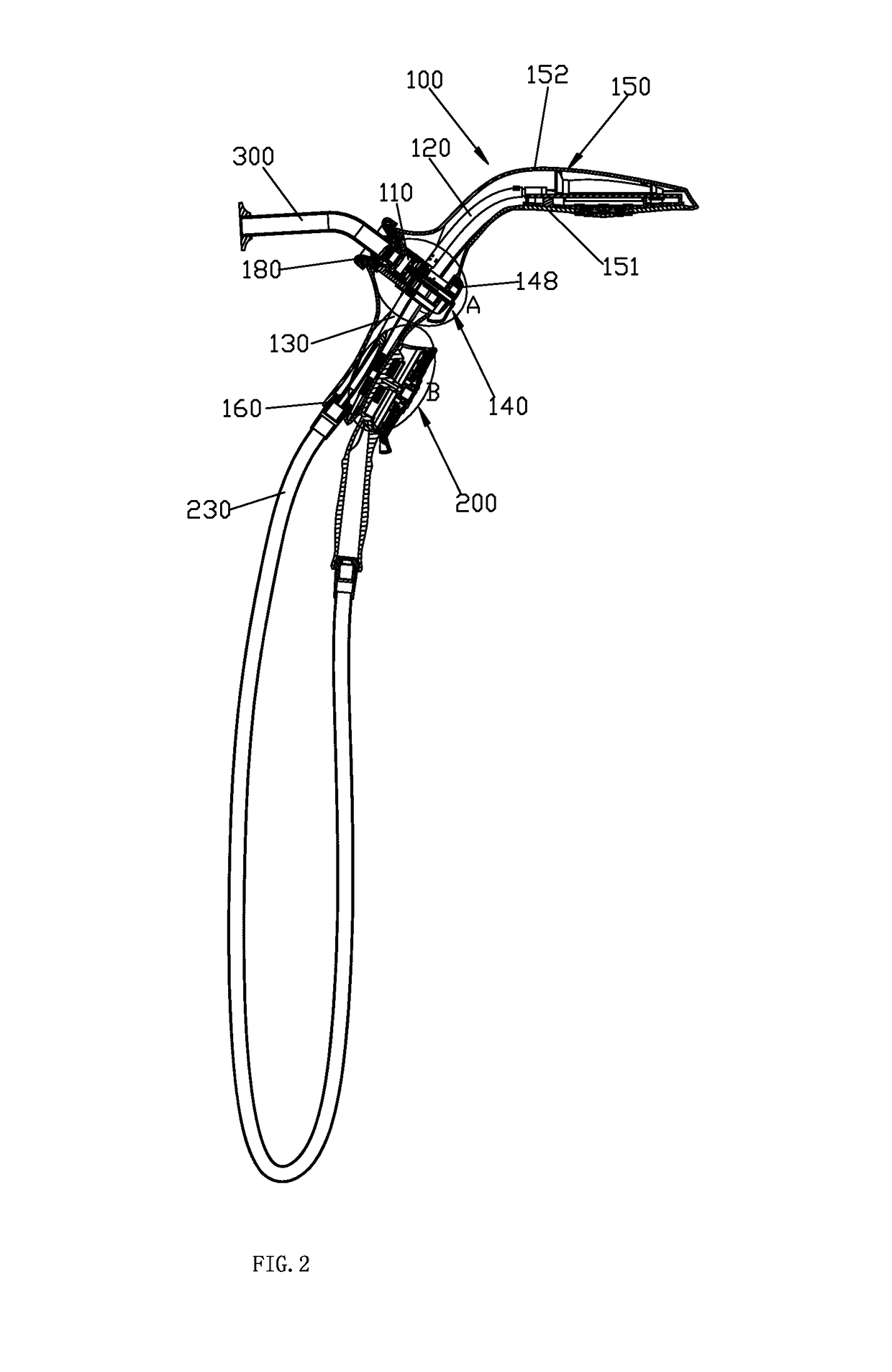 Shower system combining a top sprayer and a hand shower