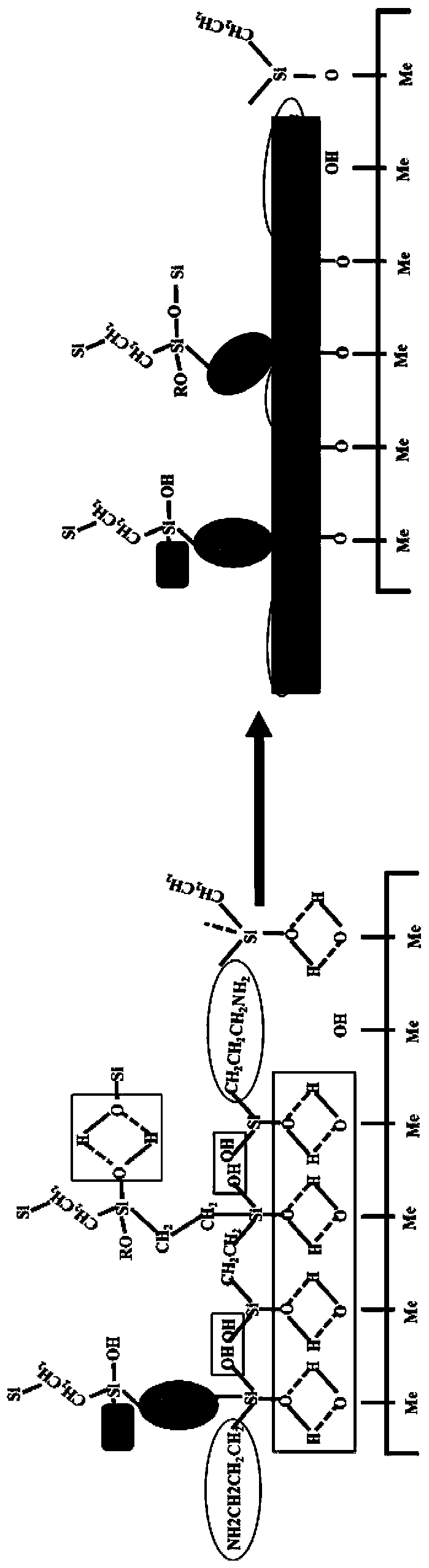 Self-cured metal anti-corrosion hybrid silica sol, and preparation method and application thereof