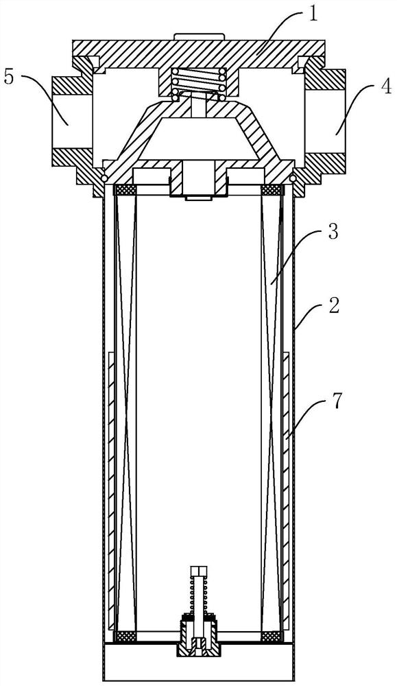 Defoaming filter