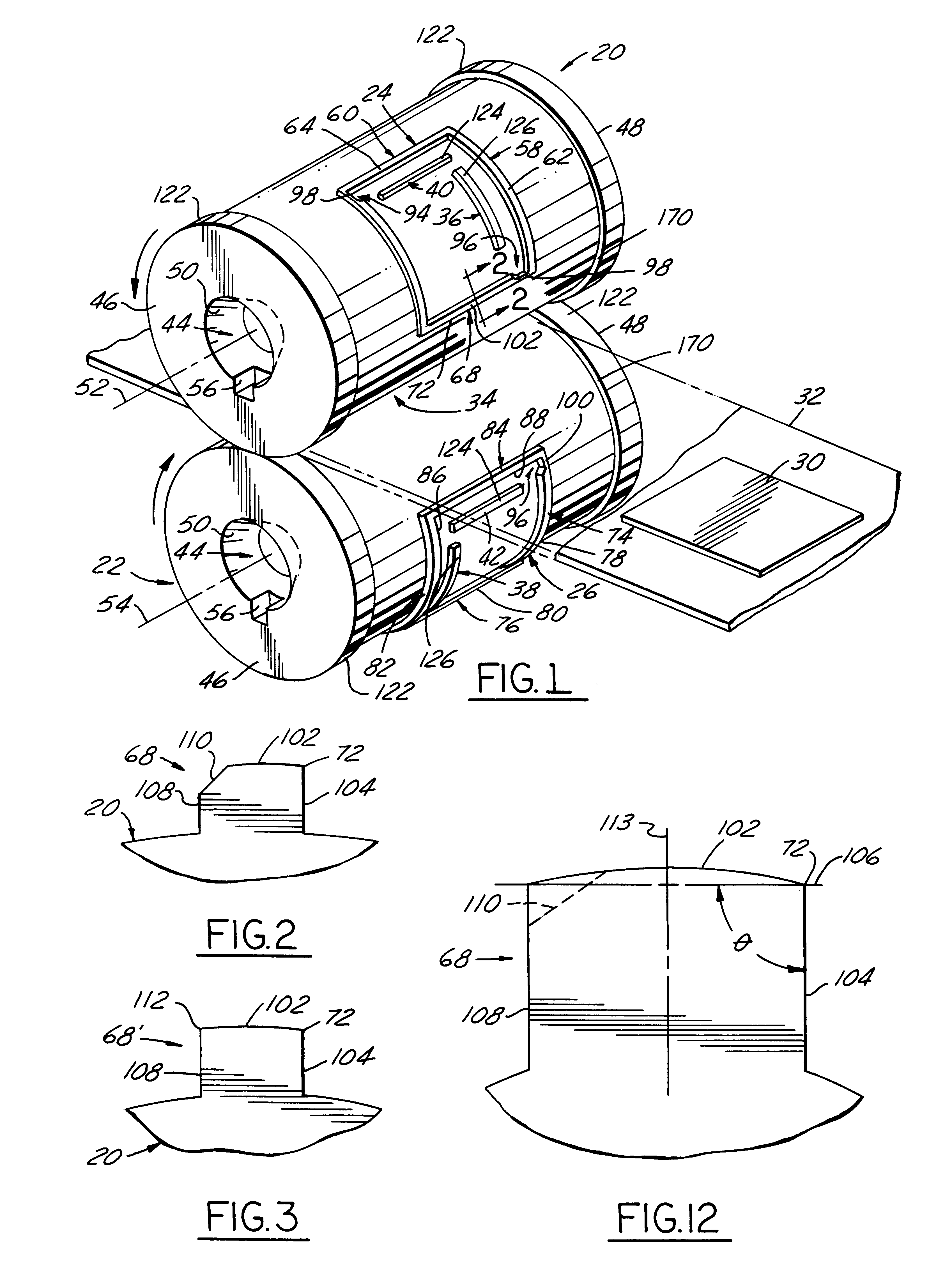 Method of making rotary cutting dies