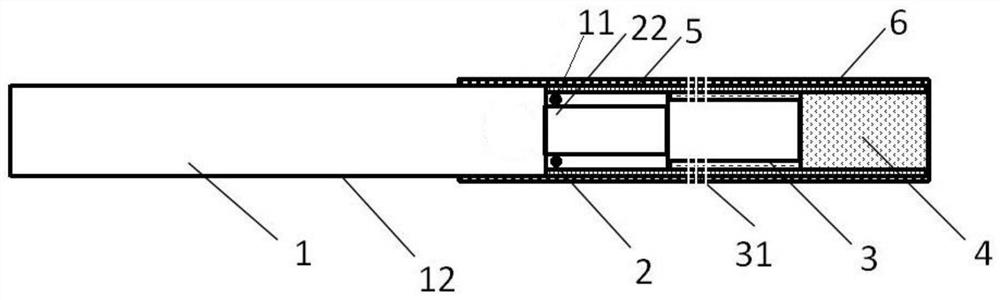 Aerosol generating product with perfumed cigarette core section