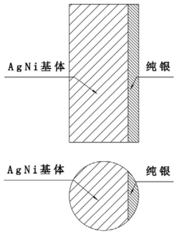 Method for preparing agni electrical contact material based on foaming infiltration process and product thereof