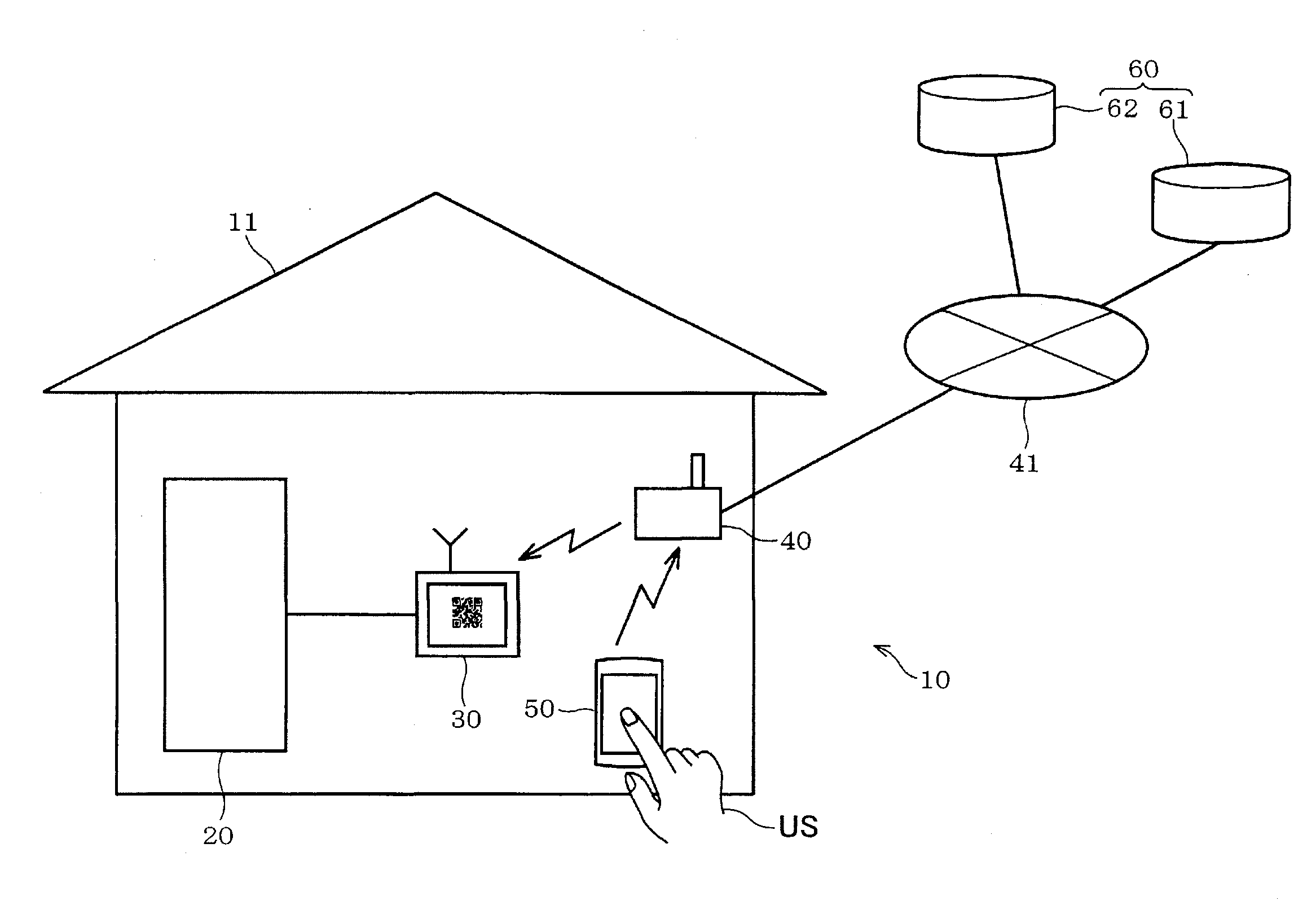 Air-conditioning control system, and method for connecting control device and operating terminal