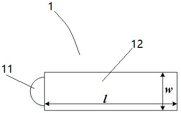 An antenna conformal to the handle