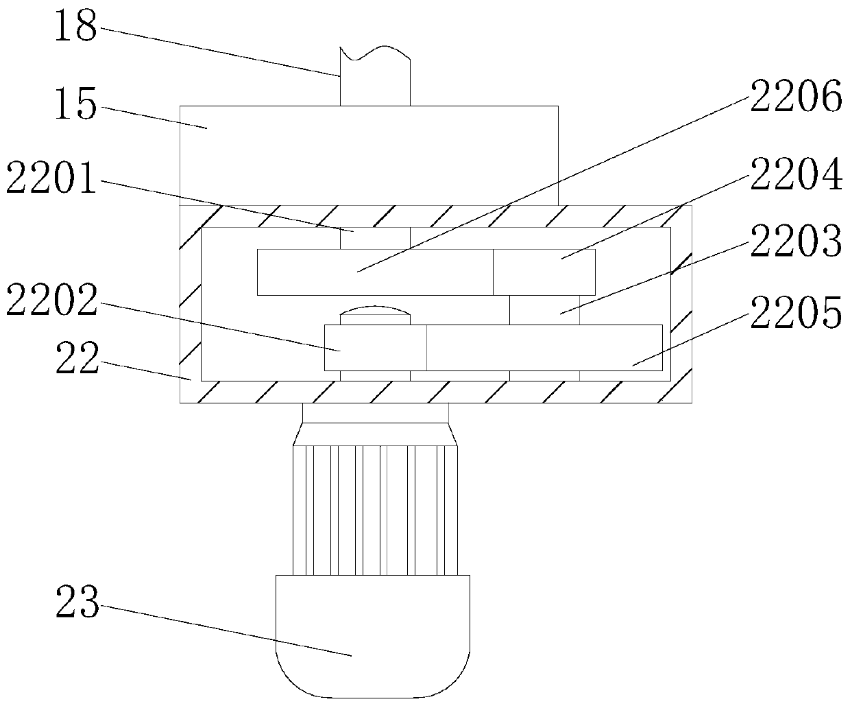 Pole piece cold-pressing device for lithium battery production