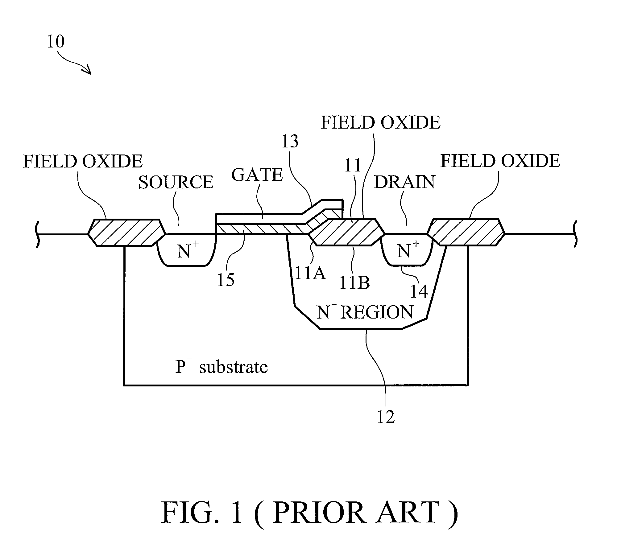 High voltage LDMOS transistor