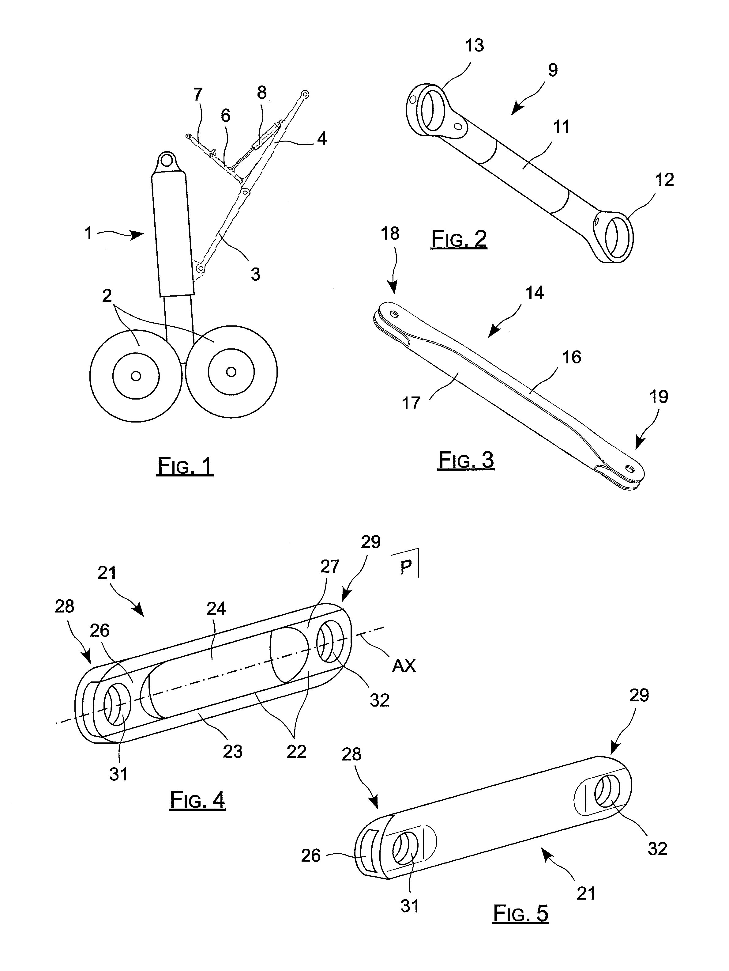 Method for manufacturing a composite material connecting rod having reinforced ends