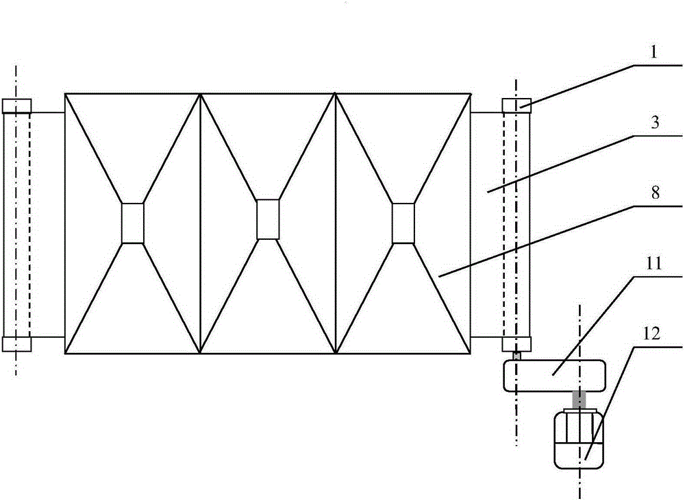 Cooling and drying synchronizing method for rotary hearth furnace