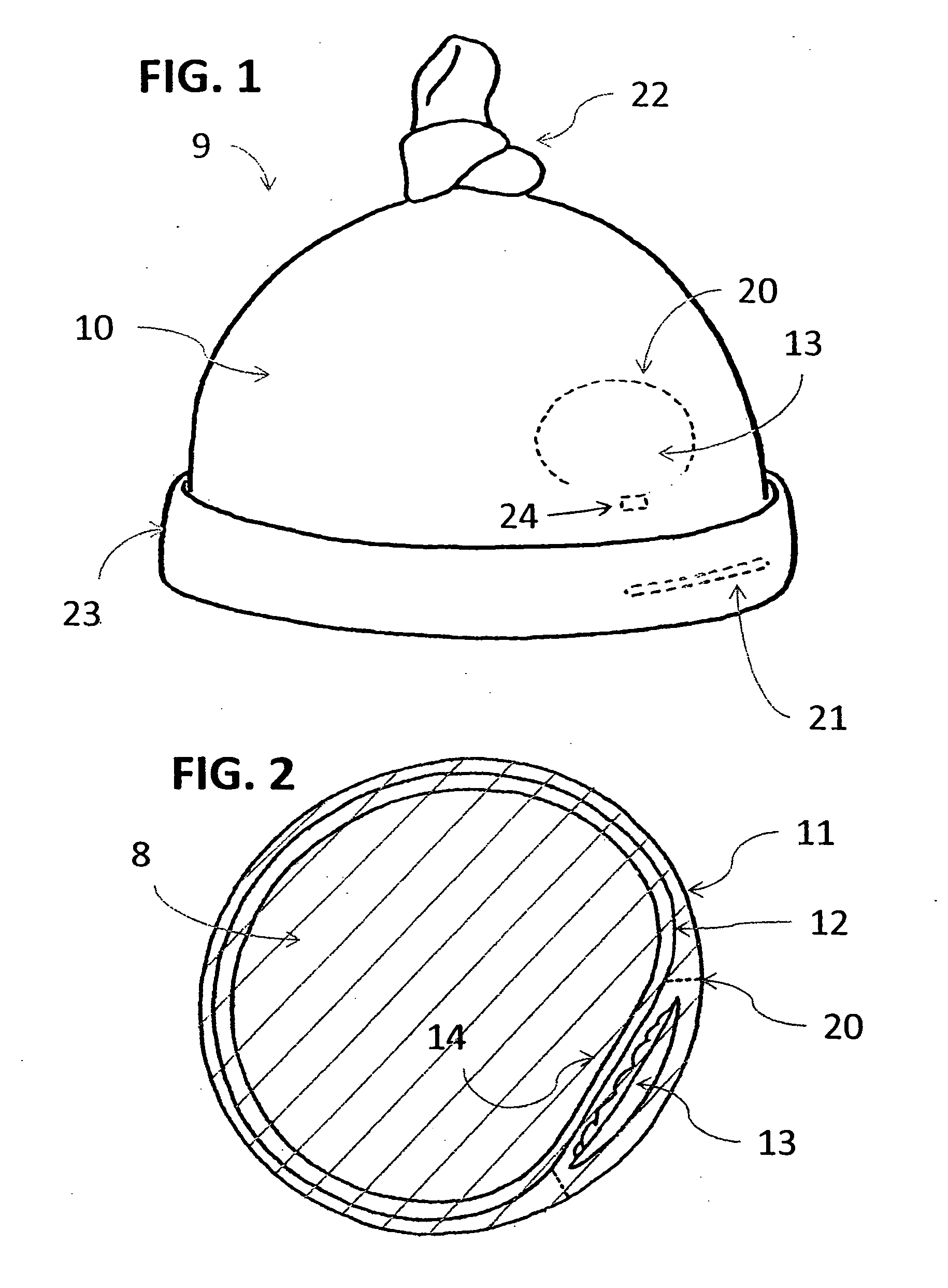 Infant headwear for treating an infant's persistently maintained head position, seen in conditions such as plagiocephaly (baby flat head) and torticollis (wry neck)