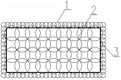 Novel totally-closed water stopping system for water-rich stratum foundation pit and construction method of novel totally-closed water stopping system