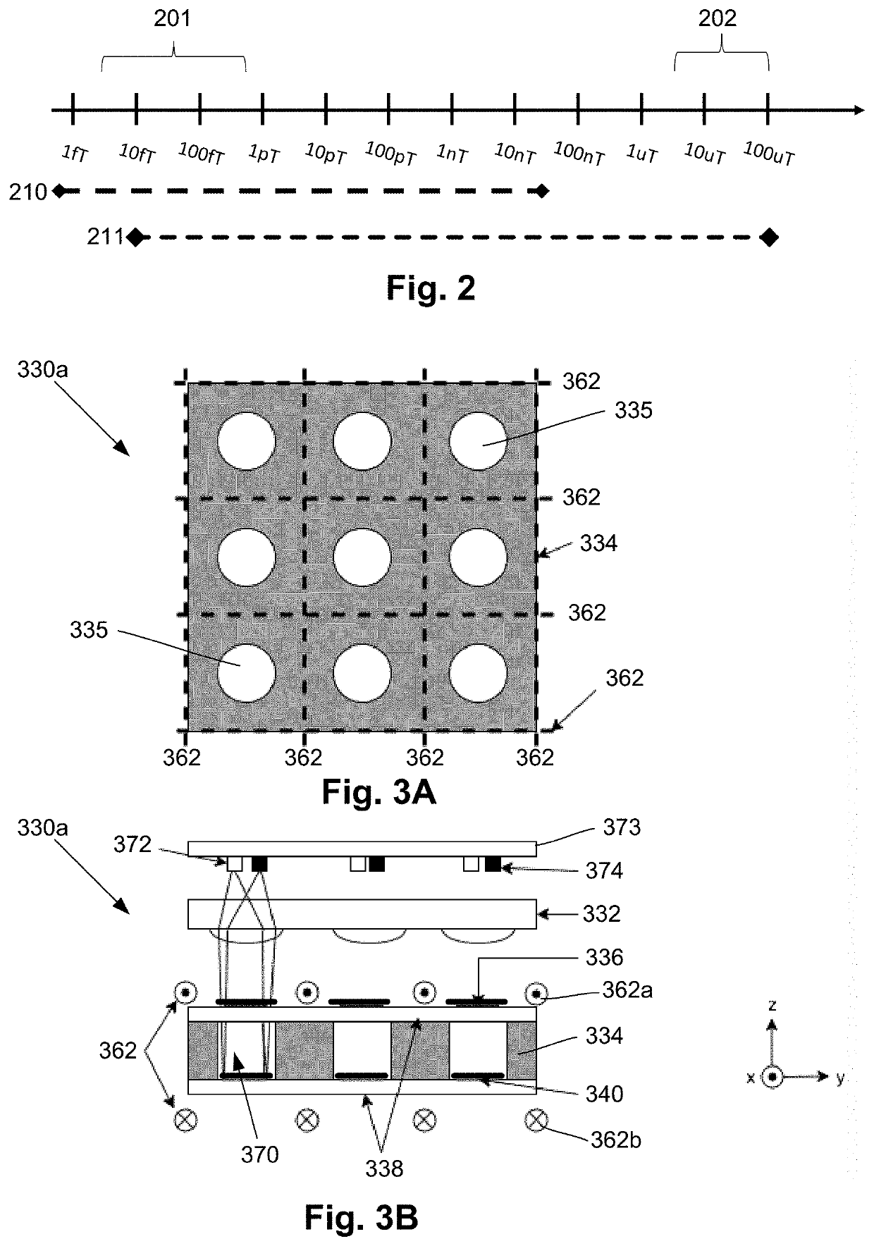 Integrated magnetometer arrays for magnetoencephalography (MEG) detection systems and methods