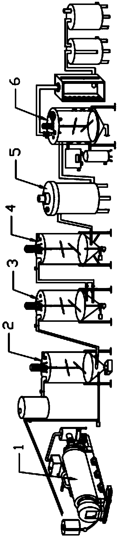 Biofuel oil processing device