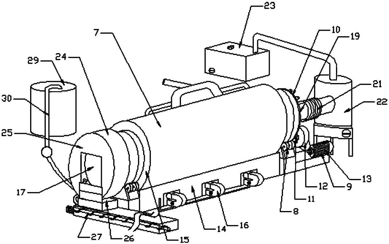 Biofuel oil processing device