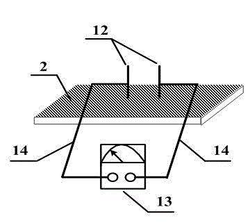 Platform for testing combustion characteristics of typical vegetations in power transmission line corridor