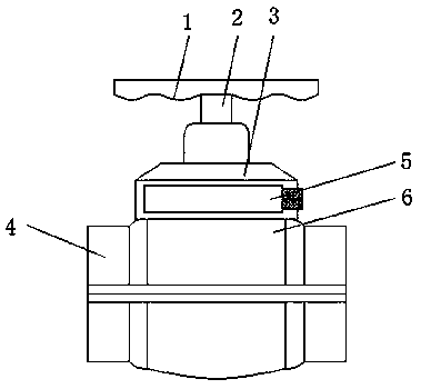 Valve convenient to detach and repair