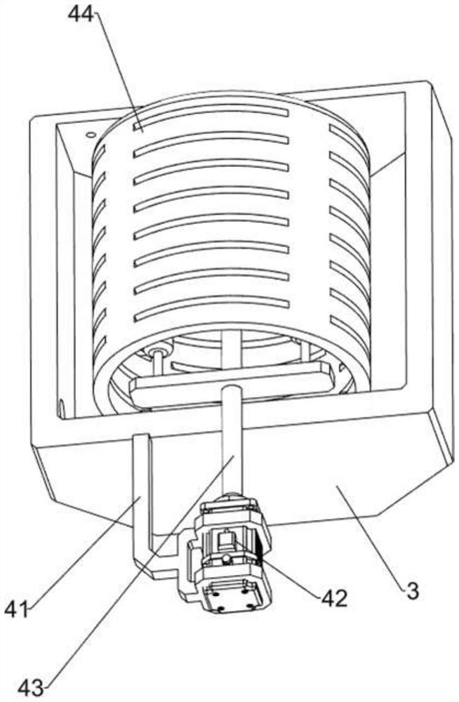 Waste lithium battery electrolyte wastewater recovery treatment device