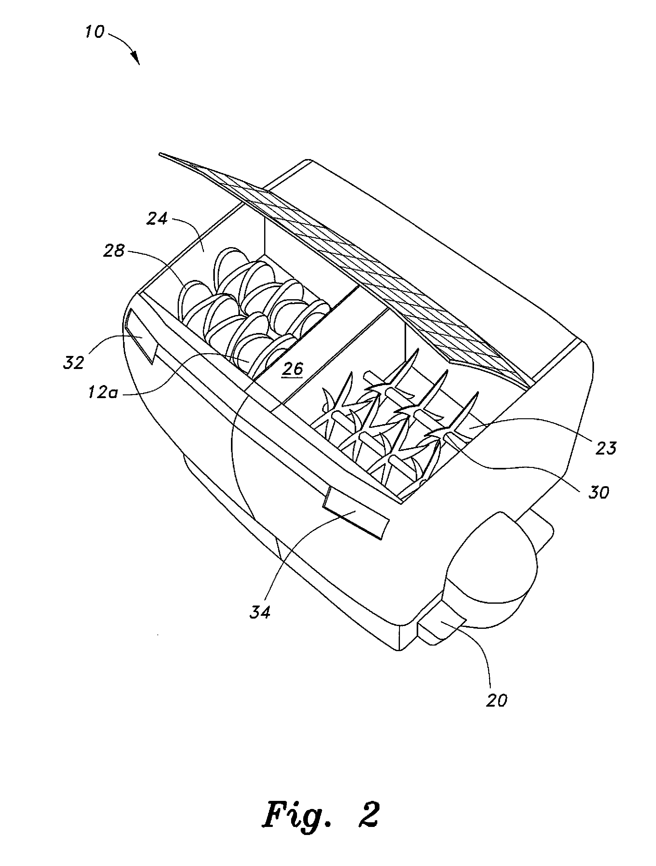 Compostable waste processing apparatus