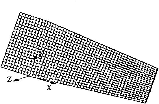 Method for vibrating power-generation analysis finite element by different shapes of cantilever beam piezoelectric vibrators