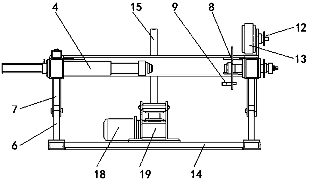 1250-type cable-stayed pay-off machine