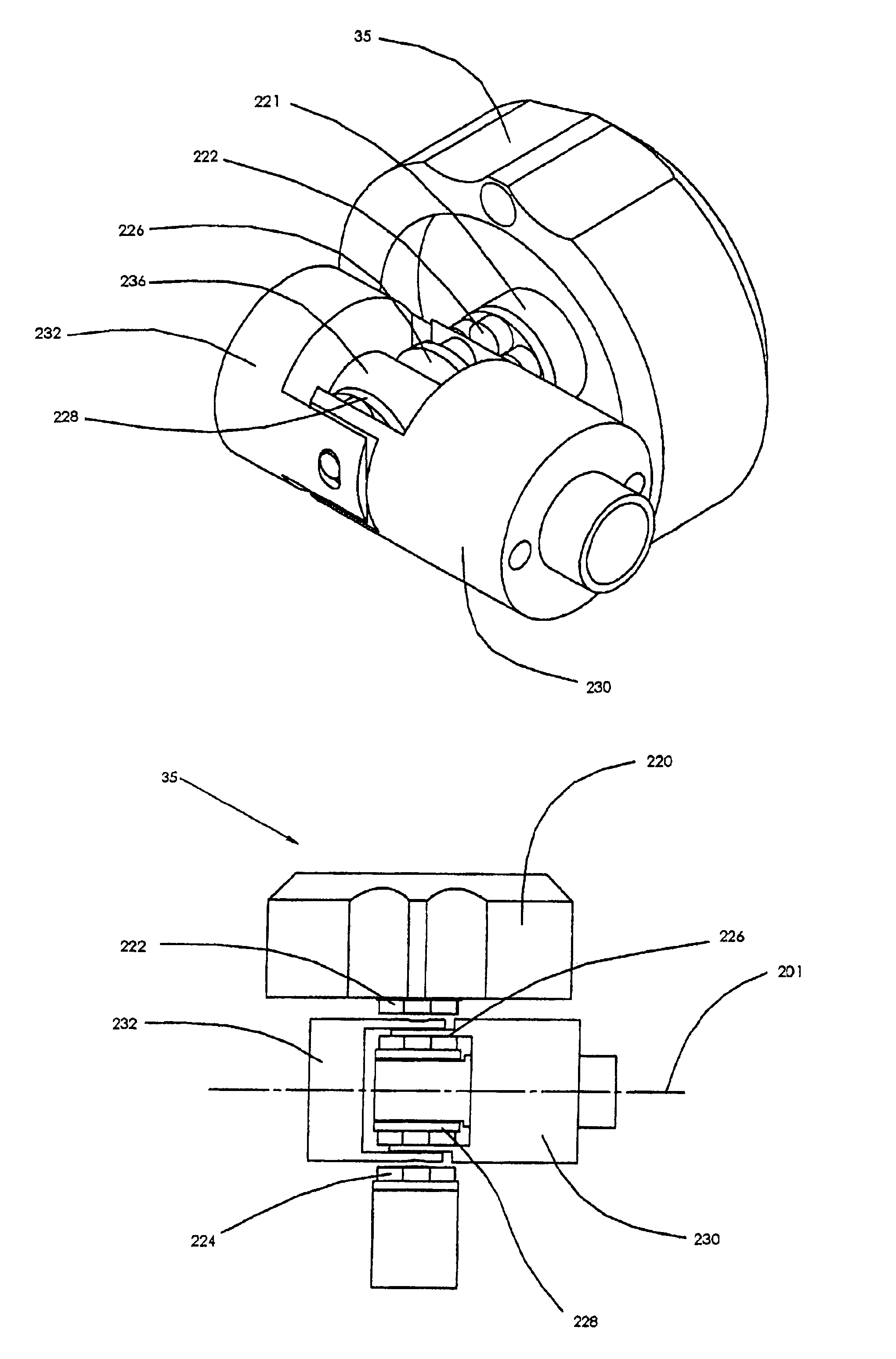 Variable view arthroscope