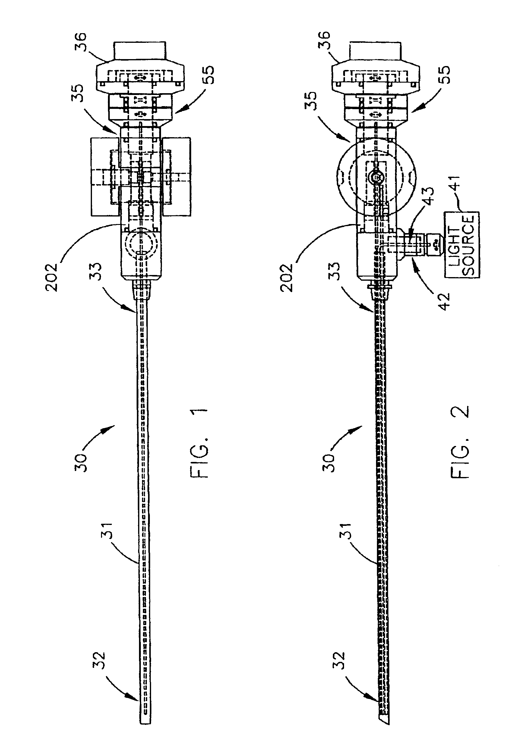 Variable view arthroscope