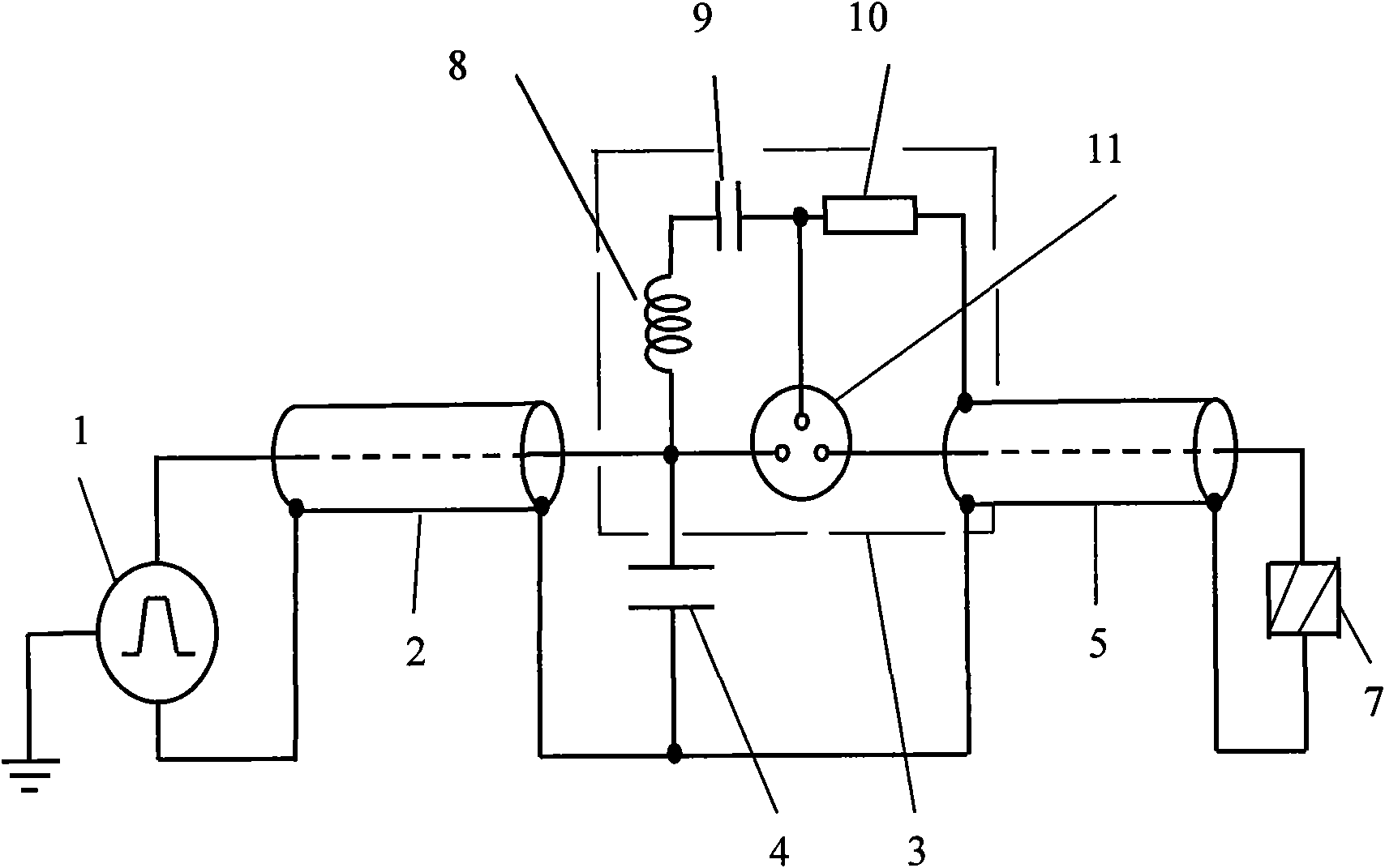 Combined pulse formation network and method