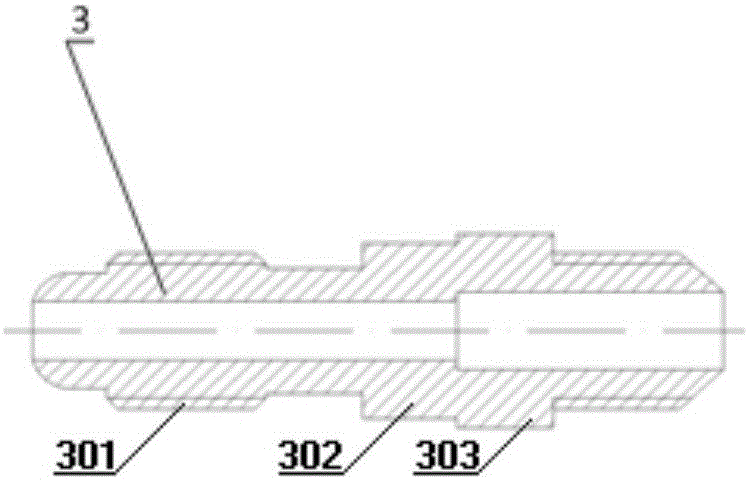 Microminiature feeding and discharging valve