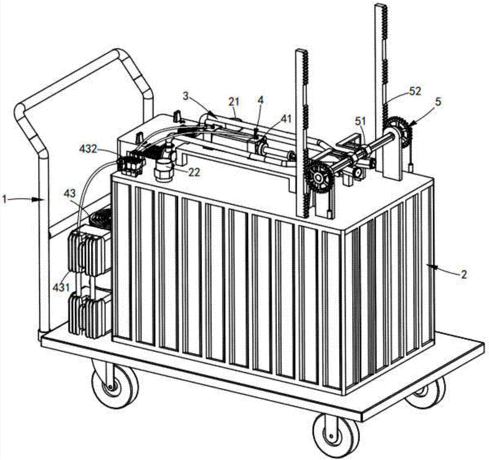 Pesticide spraying two-way control pesticide spraying vehicle