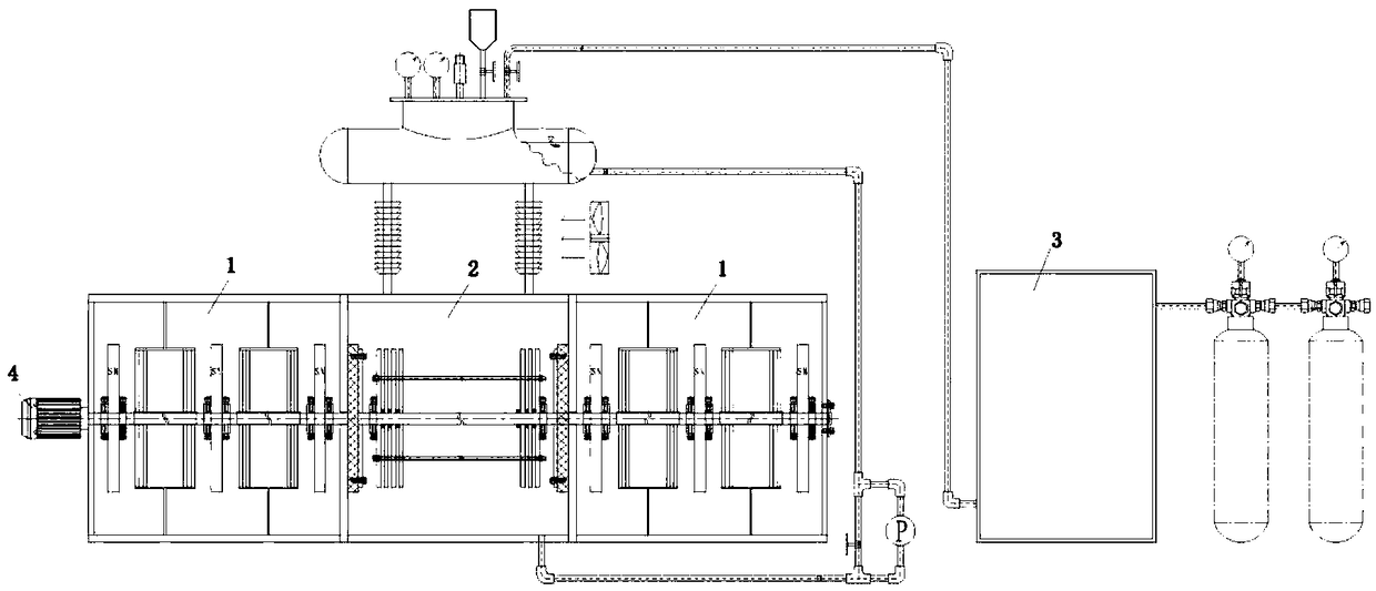 Method for storing and using hydrogen-containing gas