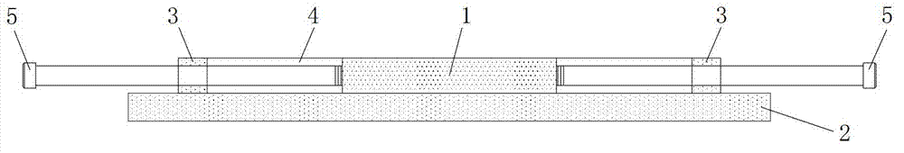 Load positioning device for structural test