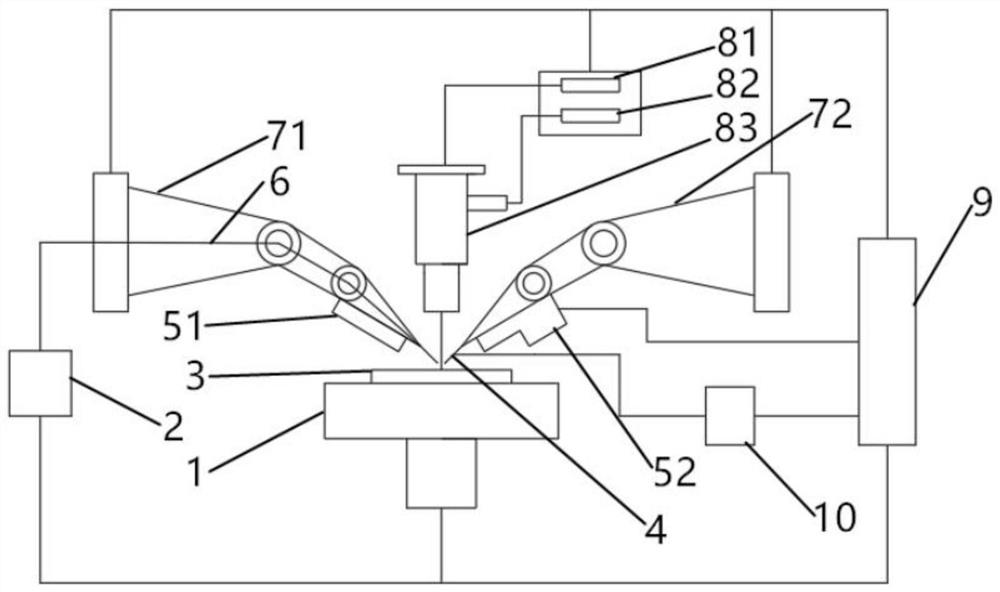 Intelligent braze coating device and braze coating method