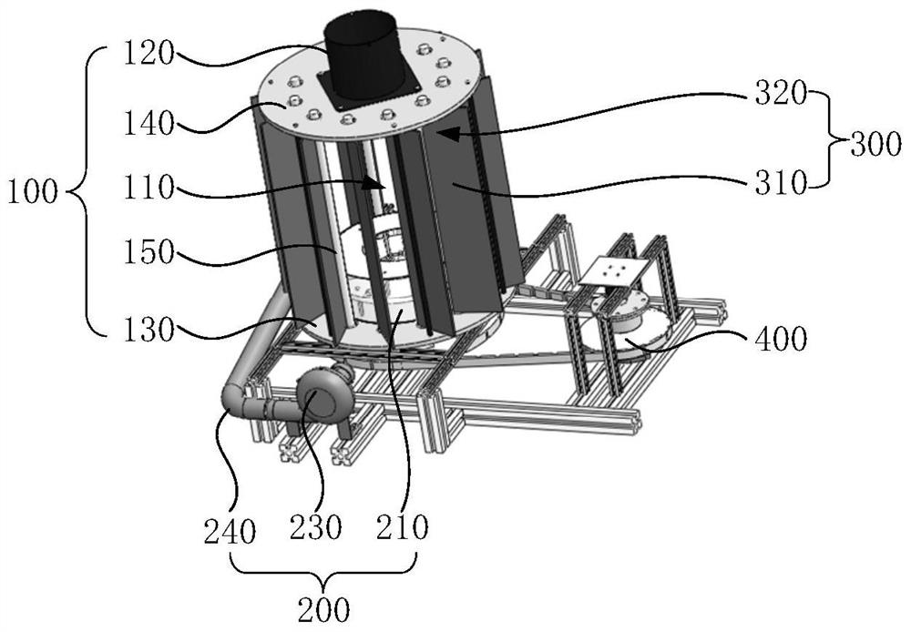 Tornado generating device