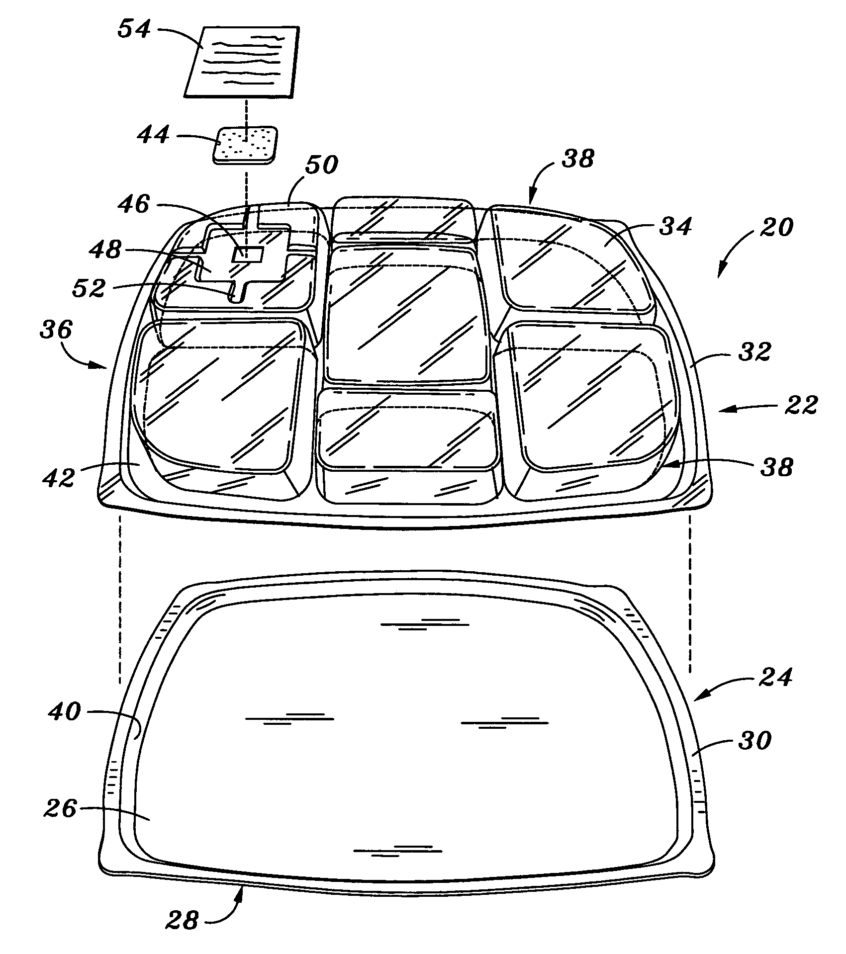 Atmosphere controlled packaging for fresh foodstuffs