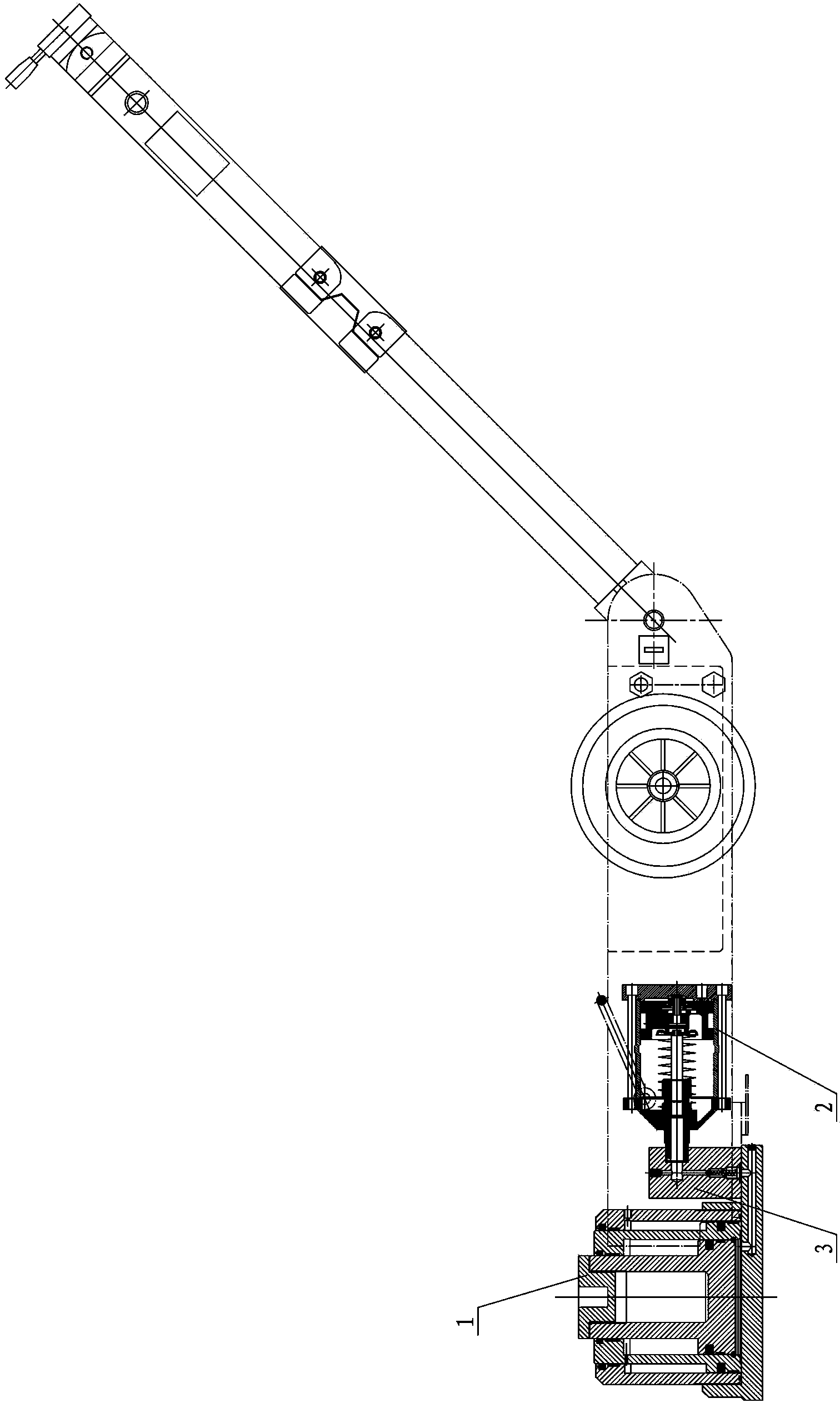 Pneumatic hydraulic jack