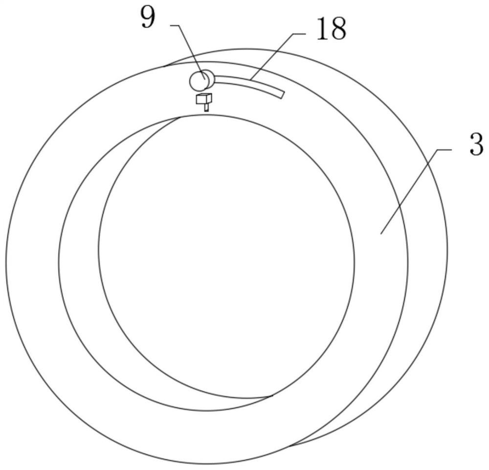 Ship window mounting structure capable of preventing glass splashing