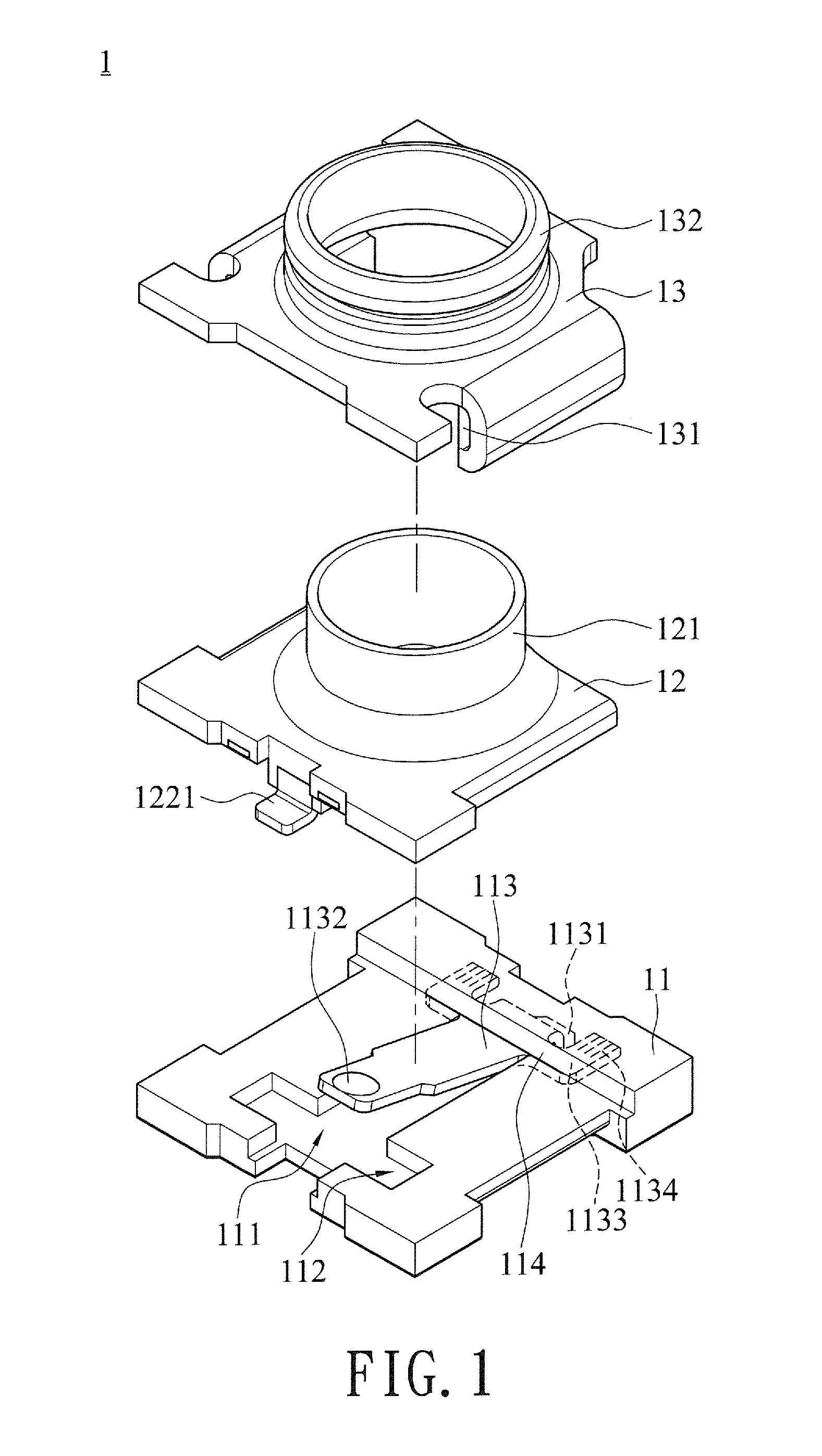 Three-Plate Coaxial Connector