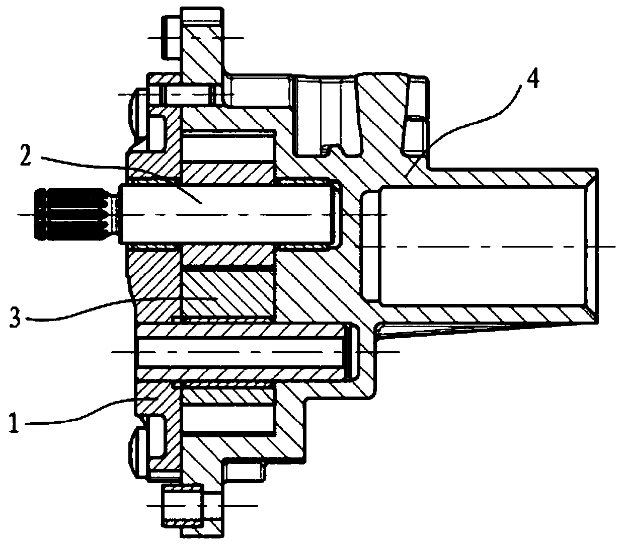 Integrated oil pumping device