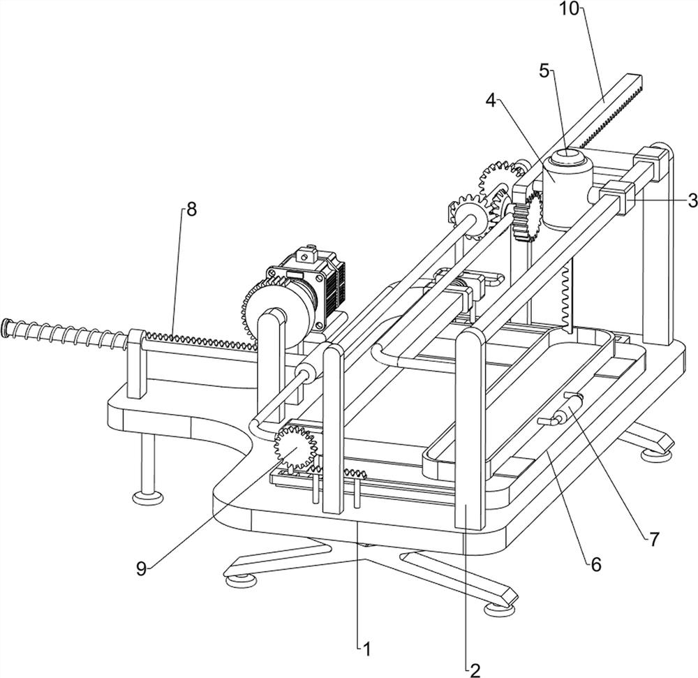 Wood board two-way grooving device for manual workshop