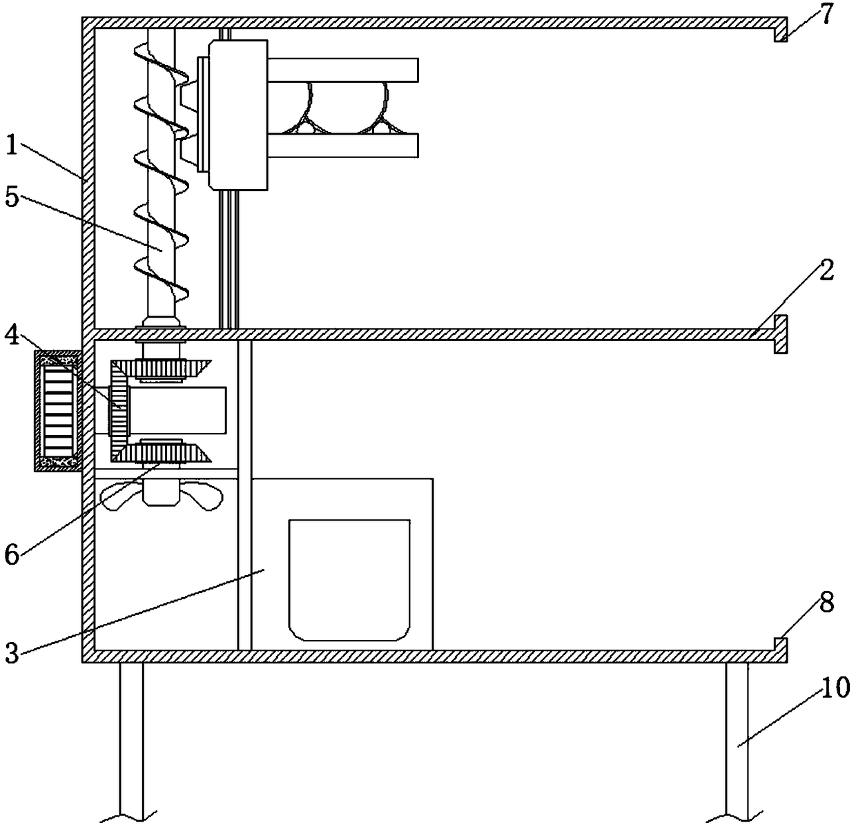 Linked test paper arranging device for college entrance examination students capable of classification arrangement