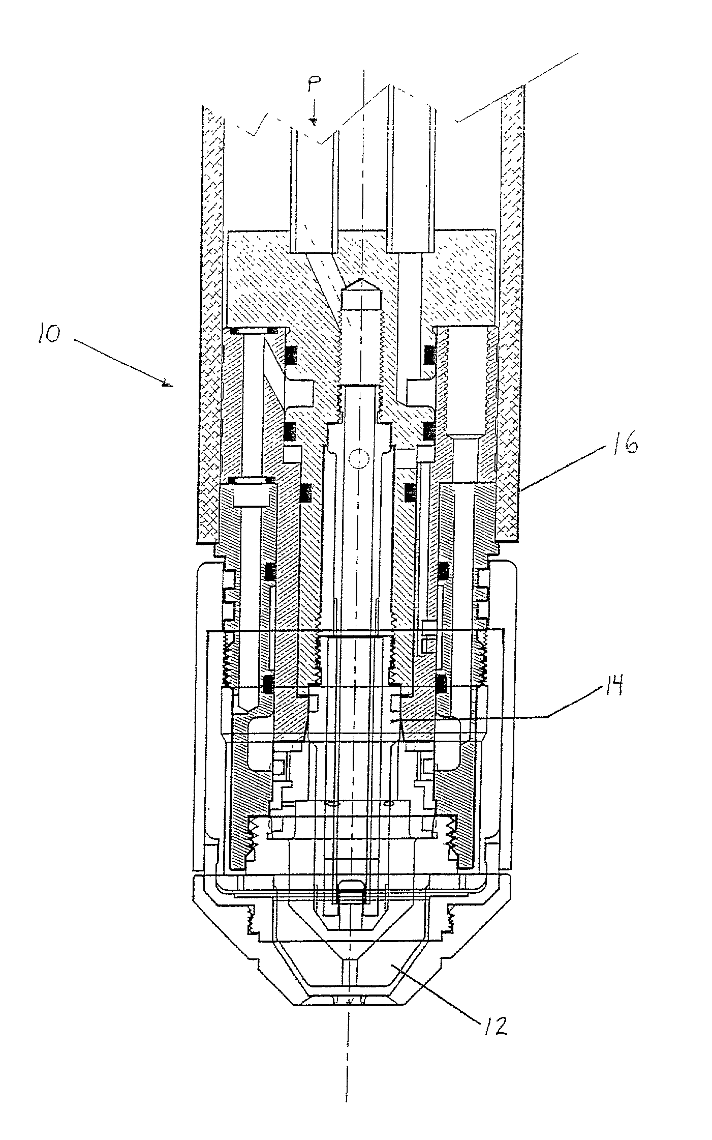 Electrodes and nozzles having improved connection and quick release