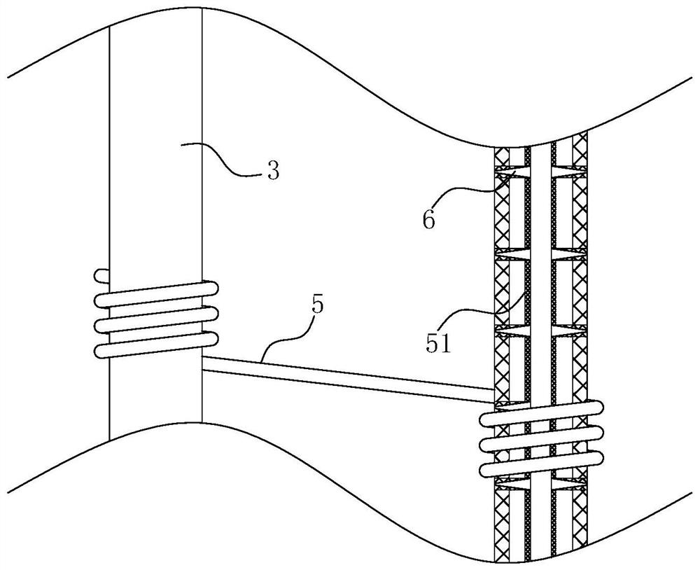 High-comfort fiber antibacterial composite fabric and preparation method thereof