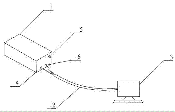 Intelligent monitoring system capable of accurately determining fault customers in meter box and implementation method thereof