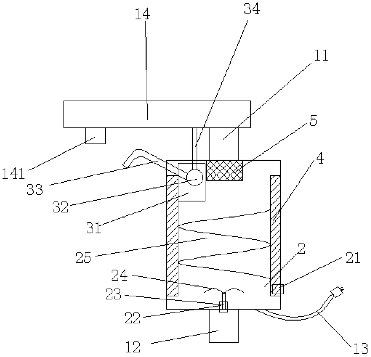 A sprayable automatic sterilizing speed heater