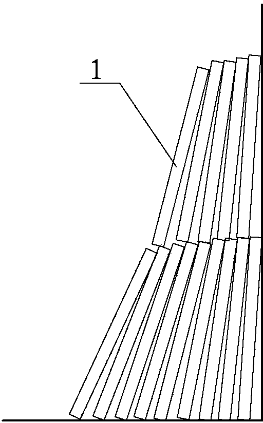 Method for stacking ceramic tiles