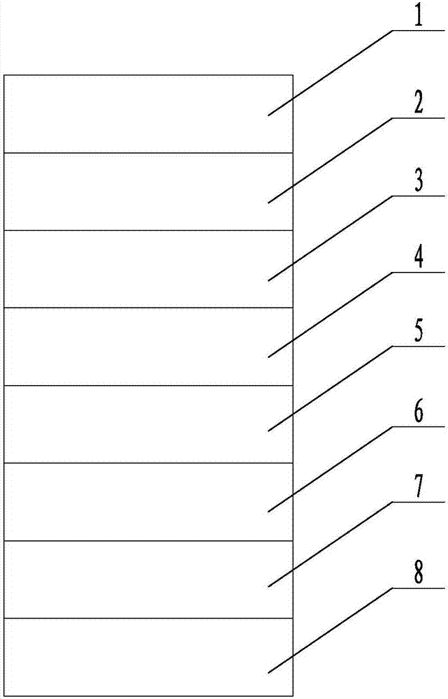 In-mold anti-counterfeiting label and preparation method thereof