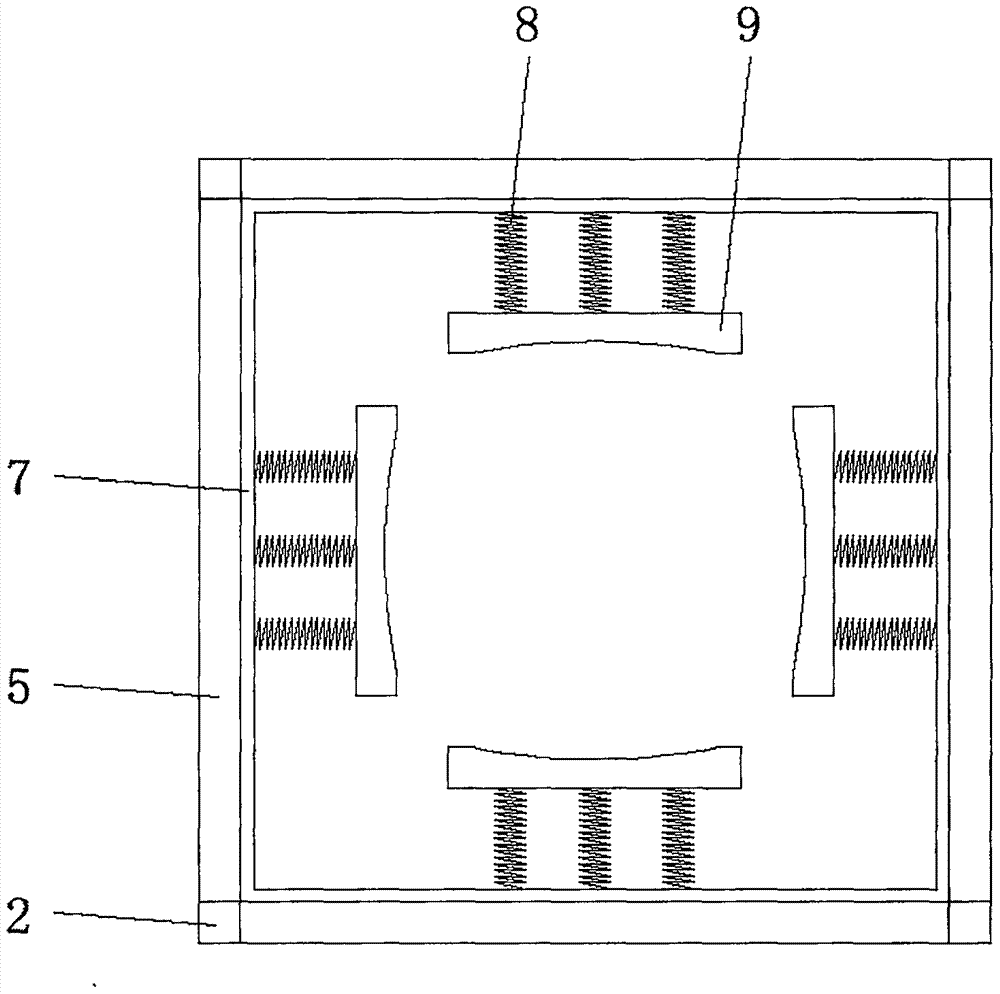 Anti-falling device for dendrobium cultivation