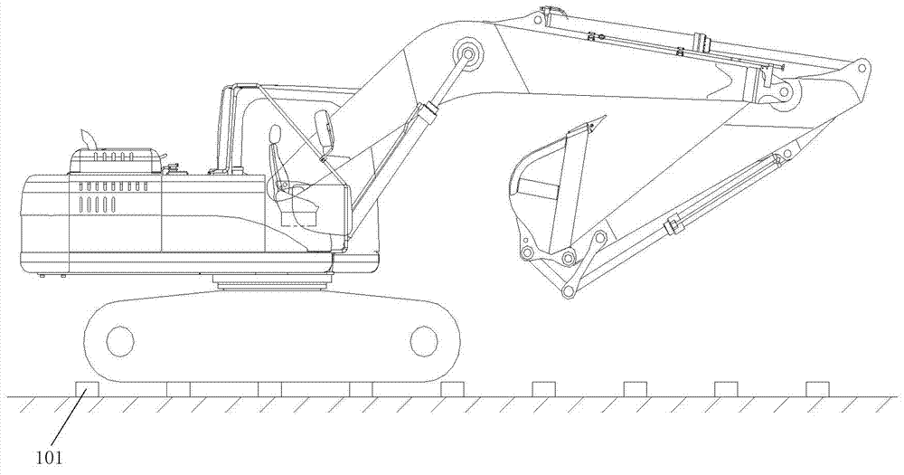 Method and system for evaluating vibration comfort level of excavator