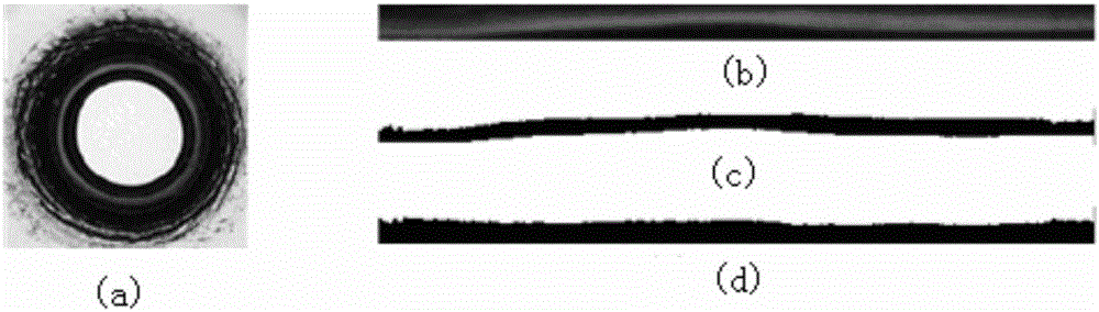 Machine vision-based method for detecting end defectives of transparent object