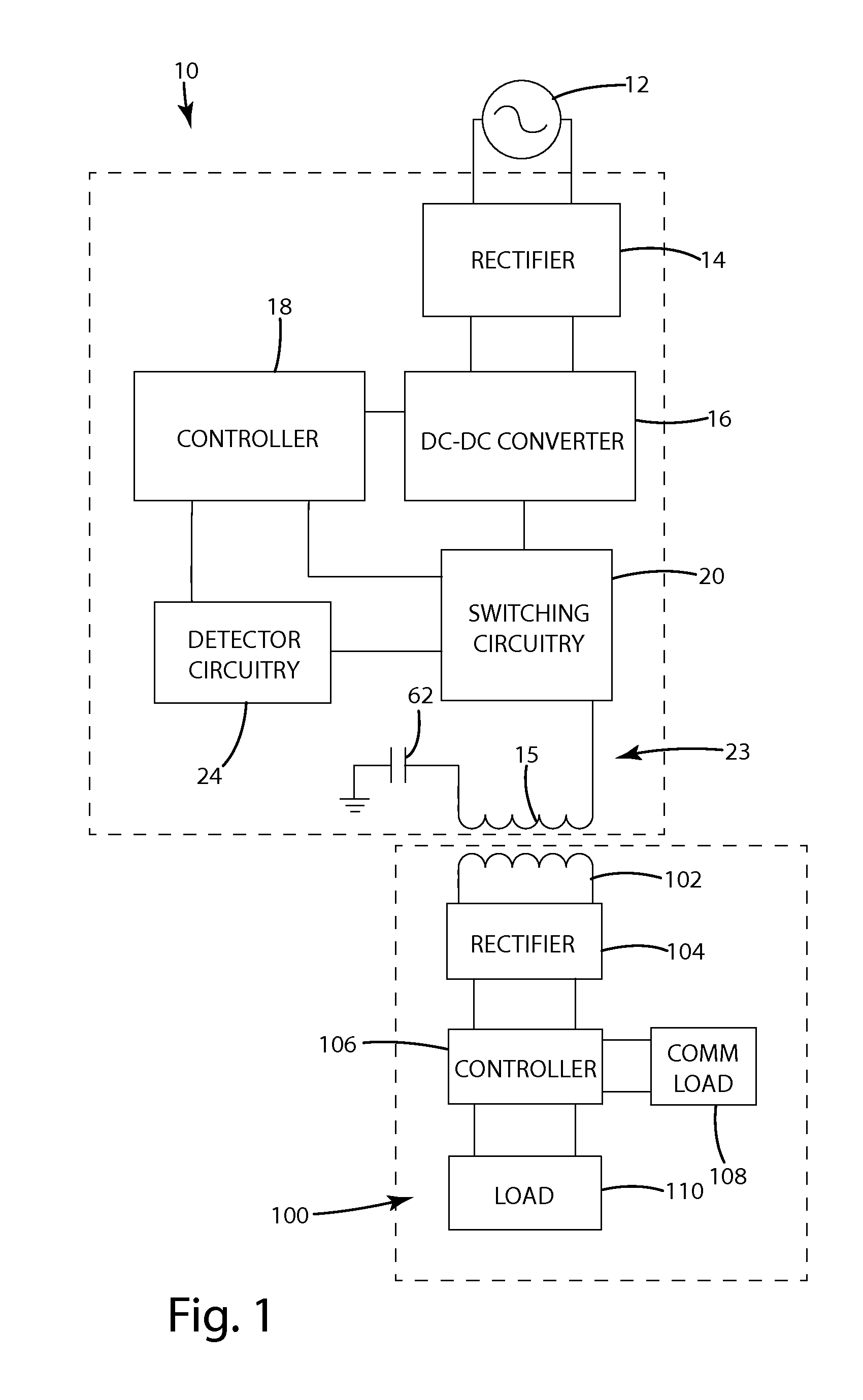 Systems and methods for detecting data communication over a wireless power link